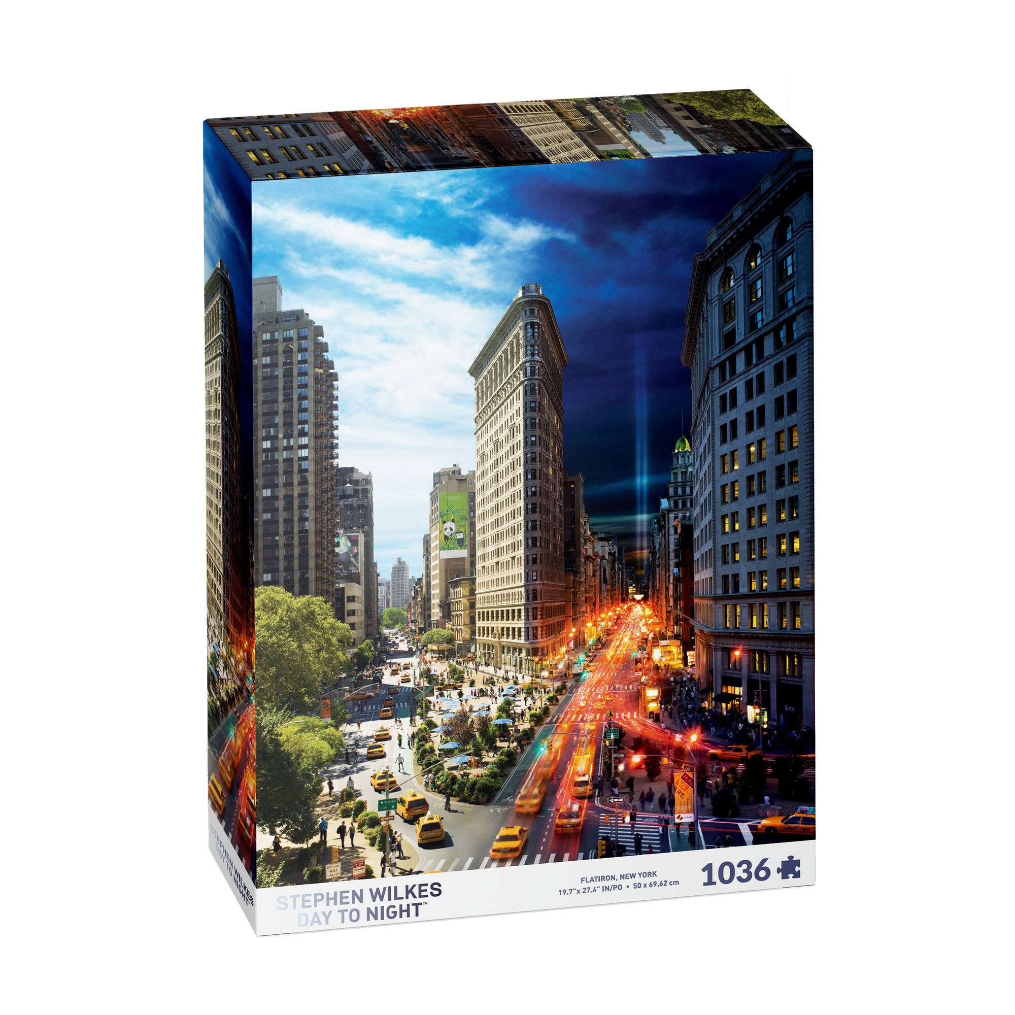 Stephen Wilkes Day to Night Puzzle - Flatiron, New York: 1036 Pcs